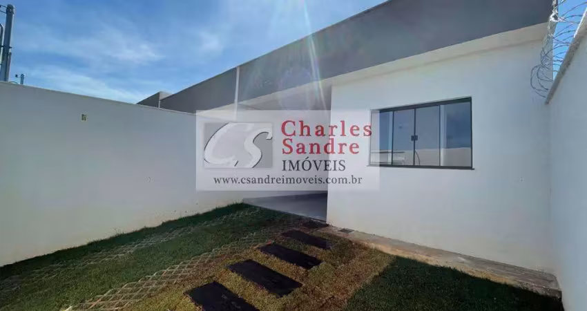 Casa para Venda em Aparecida de Goiânia, Jardim Tropical, 3 dormitórios, 1 suíte, 2 banheiros, 2 vagas