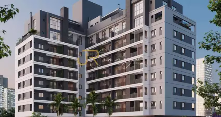 Apartamento estúdios e apartamentos de 1 e 2 quartos à venda, alto da glória, curitiba - pr