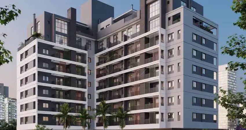 Apartamento estúdios e apartamentos de 1 e 2 quartos à venda, alto da glória, curitiba - pr