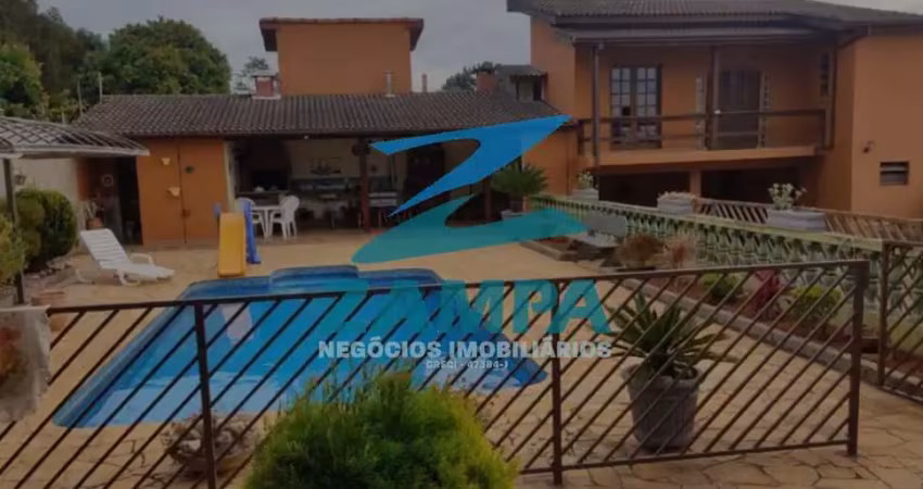 Chácara com ac de 297m² e 1000m² at com espaço gourmet, piscinas e 3 quartos sendo uma suite master