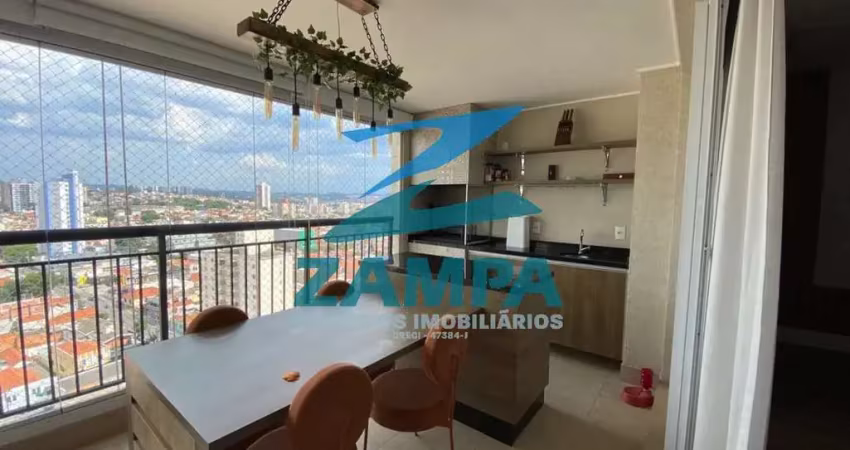 APTO NO MÁSSIMO NA VL ARENS C/ 3 SUITES (1 MASTER C/CLOSET), 3 VAGAS E VARANDA GOURMET FECHADA