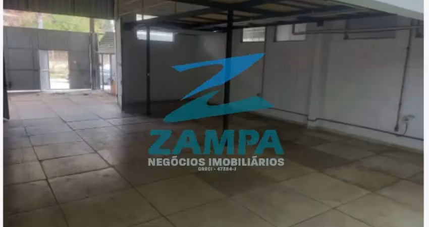 Galpão comercial/industrial de 220m² c/ mezanino, 2 banheiros e 4 vagas ao lado da anhanguera
