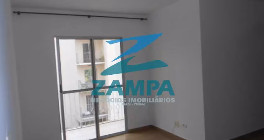 Apto de 2 quartos, sala ampla com sacada, cozinha com gabinete e 1 vaga de garagem