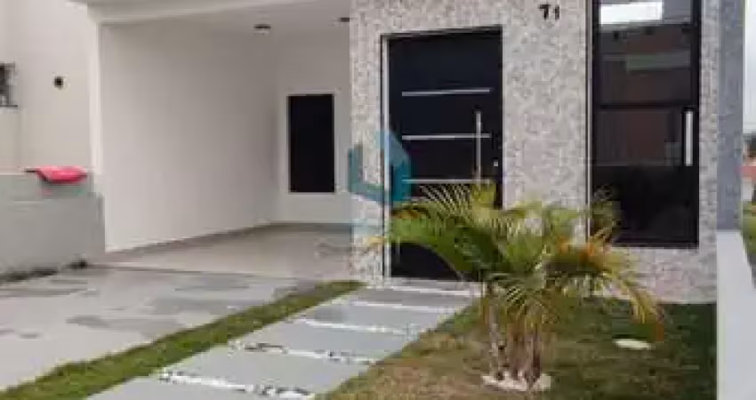 Casa nova térrea a venda no condomínio residencial jardim