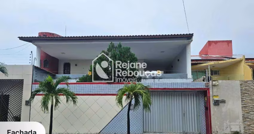 Casa duplex de 320m², 07 quartos e 5 vagas,  parquelândia - fortaleza, ce
