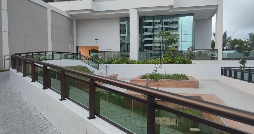 Apartamento novo e projetado, dois quartos, varanda e lazer completo.
