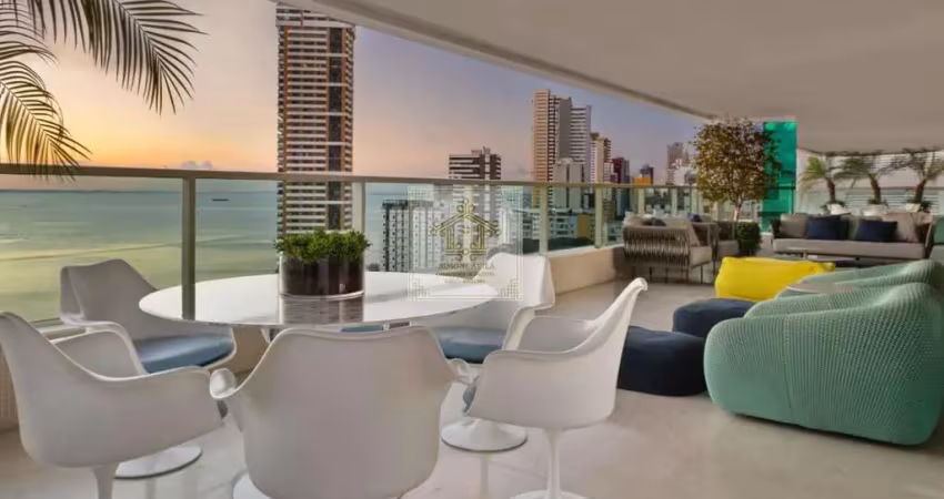 Apartamento para venda em salvador, barra, 3 dormitórios, 3 suítes, 5 banheiros, 4 vagas