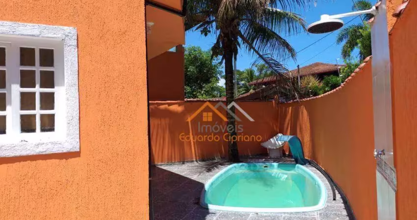 Casa com 3 dormitórios à venda, 120 m² por r$ 390.000,00 - massaguaçu - caraguatatuba/sp