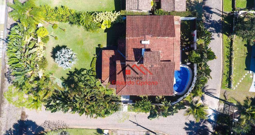 Casa com 5 dormitórios à venda, 440 m² por R$ 4.300.000,00 - Massaguaçu - Caraguatatuba/SP