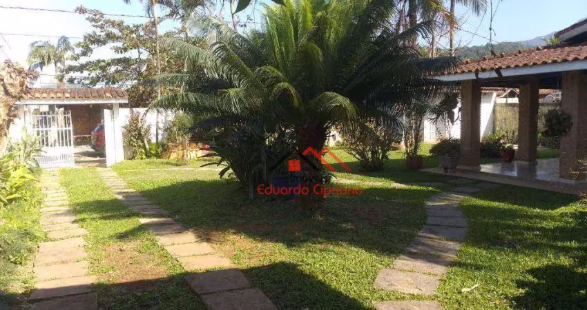 Casa com 2 dormitórios à venda, 170 m² por r$ 800.000,00 - massaguaçu - caraguatatuba/sp