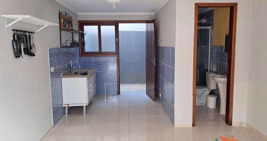 Casa com 1 dormitório, 61 m² - venda por R$ 280.000,00 ou aluguel por R$ 1.907,61/mês - Martim de Sá - Caraguatatuba/SP