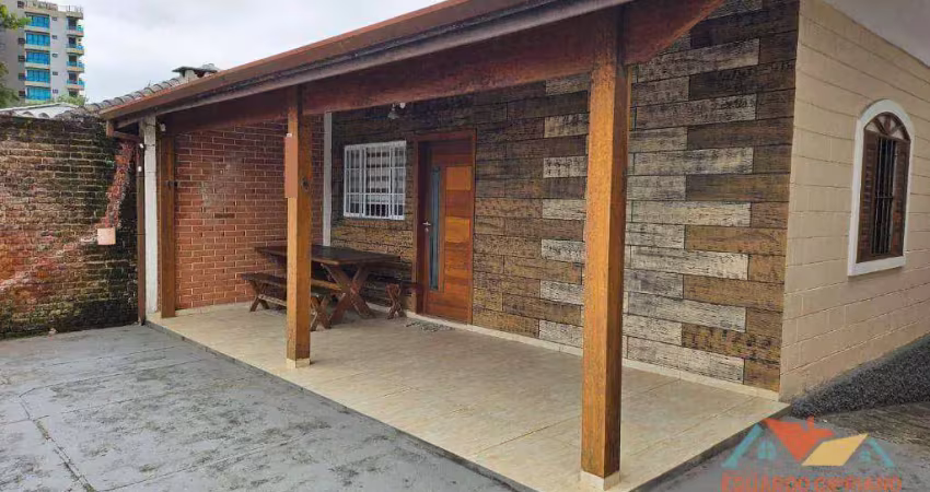 Casa com 3 dormitórios à venda, 120 m² próximo ao mar em caraguatatuba/sp