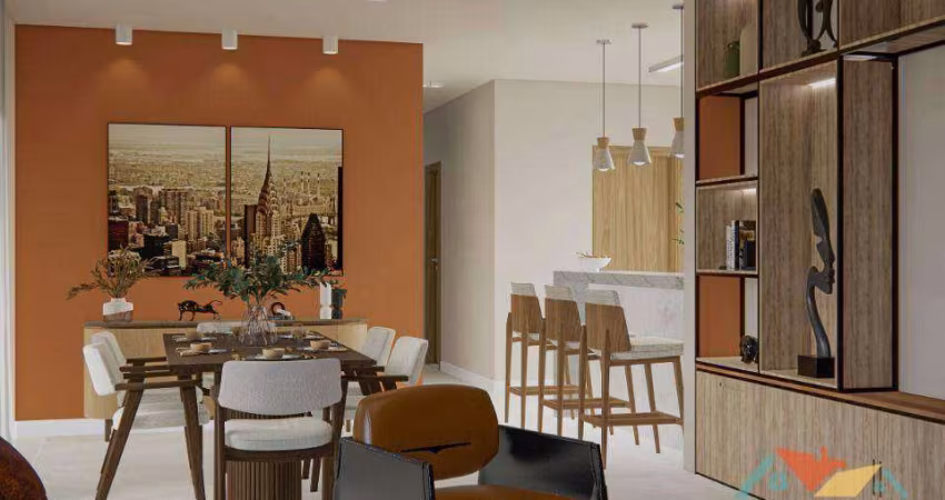 Apartamento com 3 dormitórios à venda, 118 m² por R$ 1.120.000,00 - Indaiá - Caraguatatuba/SP