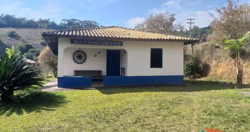 Sítio com 2 dormitórios à venda, 44606 m² por r$ 1.200.000,00 - capim da angola - paraibuna/sp