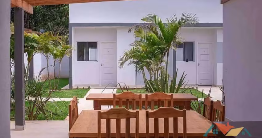 Village com 2 dormitórios à venda, 60 m² por r$ 285.000,00 - capricórnio ii - caraguatatuba/sp