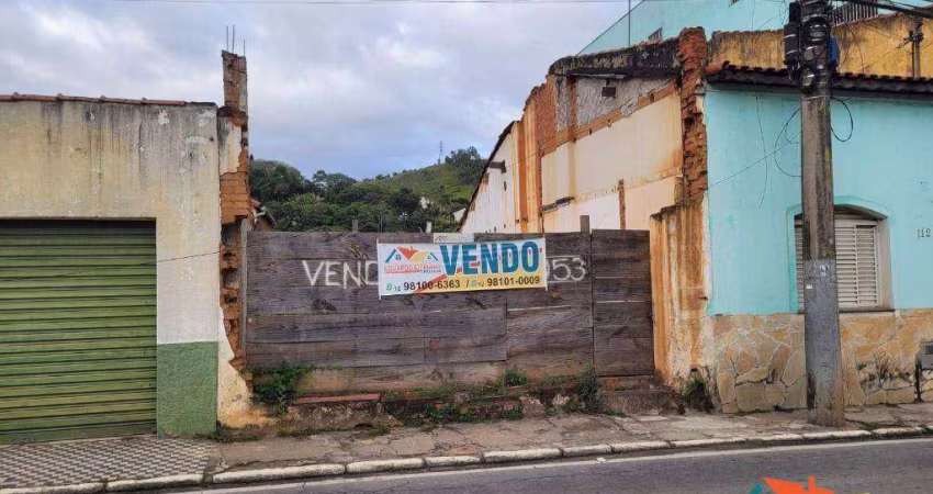 Terreno à venda, 180 m² por R$ 550.000,00 - Centro - Paraibuna/SP