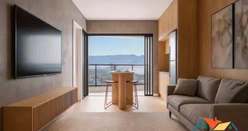 Apartamento com 1 dormitório à venda, 44 m² por r$ 254.879,00 - praia das palmeiras - caraguatatuba/sp