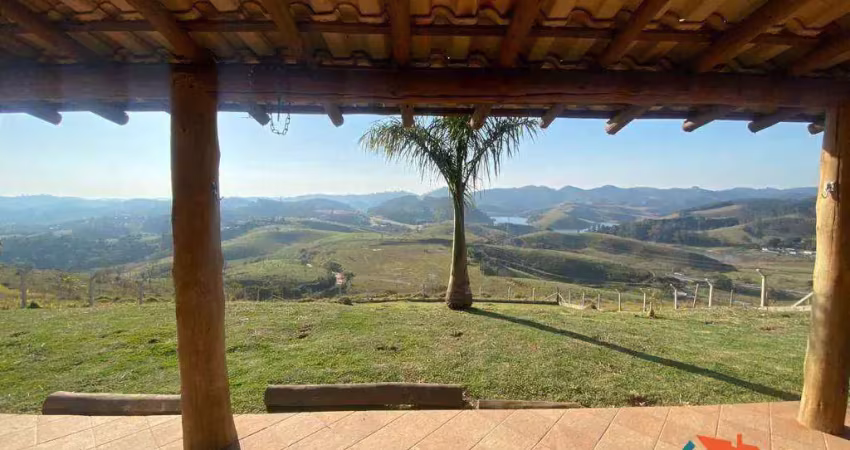 Chácara com 3 dormitórios à venda, 1650 m² por r$ 590.000,00 - zona rural - paraibuna/sp