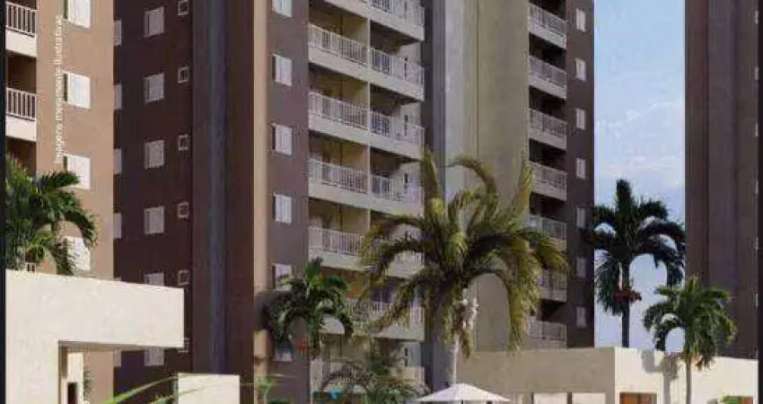 Apartamento com 2 dormitórios à venda, 38 m² por R$ 400.000 - Indaiá - Caraguatatuba/SP