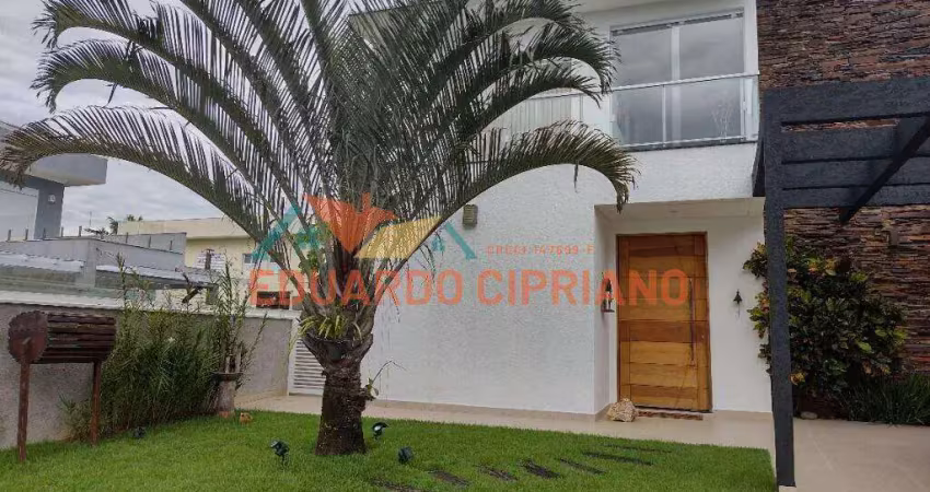 Sobrado com 4 dormitórios à venda, 300 m² por r$ 2.600.000,00 - massaguaçu - caraguatatuba/sp