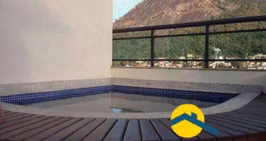 Excelente cobertura linear de 3 quartos com 2 vagas em São Francisco.