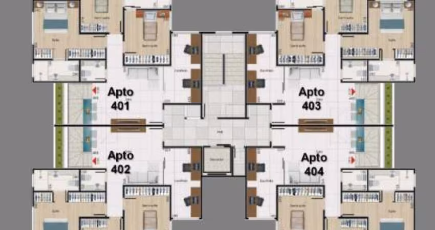 Cobertura com 4 quartos à venda na Praça Bagatelle, Dona Clara, Belo Horizonte