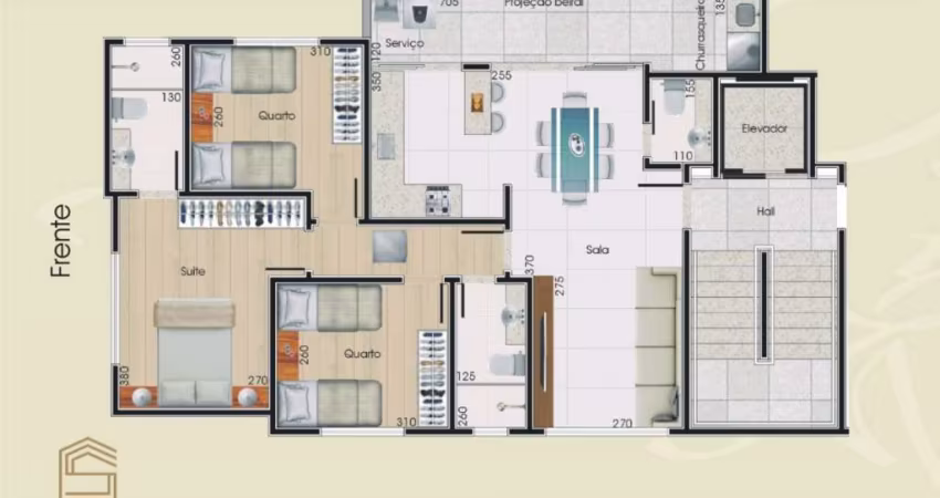 Cobertura com 3 quartos à venda na Rua Custódio de Melo, Liberdade, Belo Horizonte