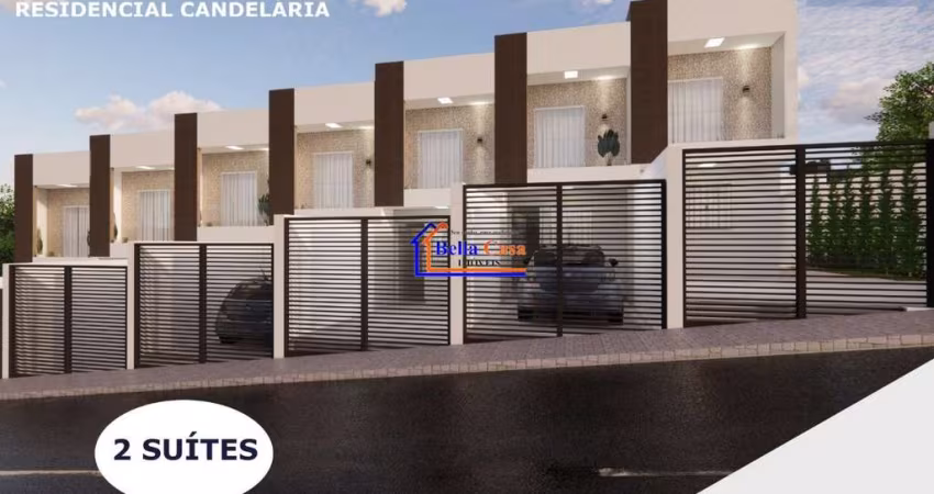Casa com 2 quartos à venda na Rua Gipsita, Candelária, Belo Horizonte