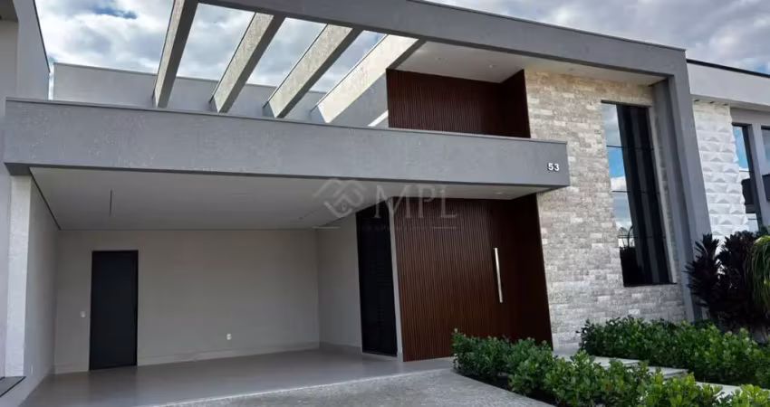 Casa térrea com 3 suítes, piscina e espaço gourmet no condomínio dona maria josé ? indaiatuba/sp
