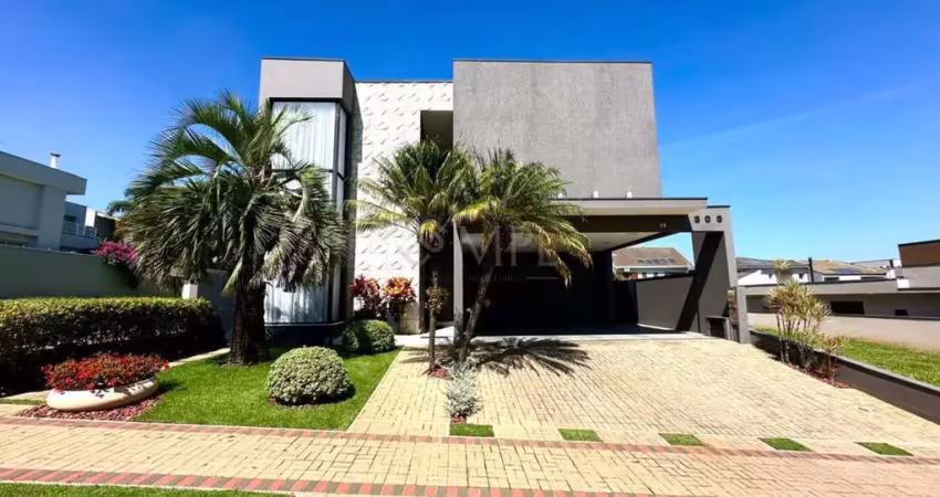 Sobrado de alto padrão à venda no condomínio maison du parc em indaiatuba