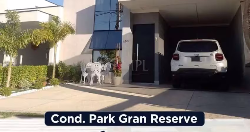 Casa a venda - venda de casa em condominio - casa a venda no gran reserve - mpl imobiliária indaiatuba - mpl negócios imobiliários