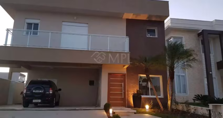 Casa à venda no condomínio dona lucilla em indaiatuba com 3 suítes