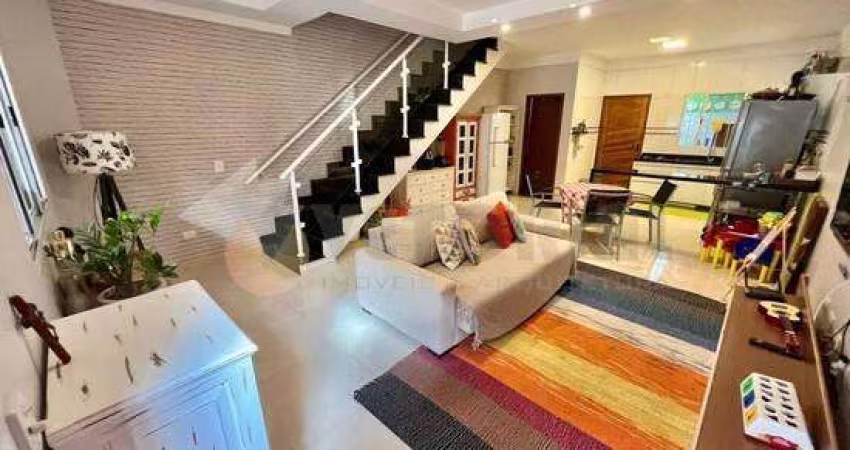 Sobrado em condomínio à venda em Caraguatatuba, Balneário Gardem Mar, com 3 quartos, 100m²