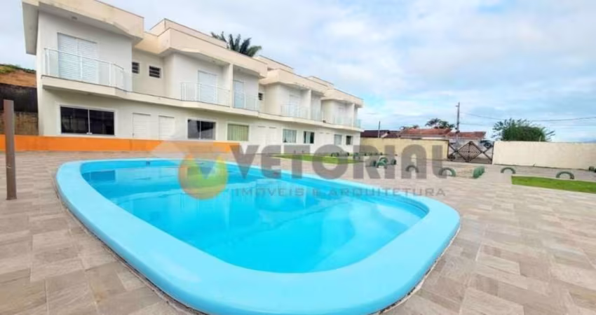 Sobrado com 2 quartos, 74m², à venda em Caraguatatuba, Jardim das Gaivotas