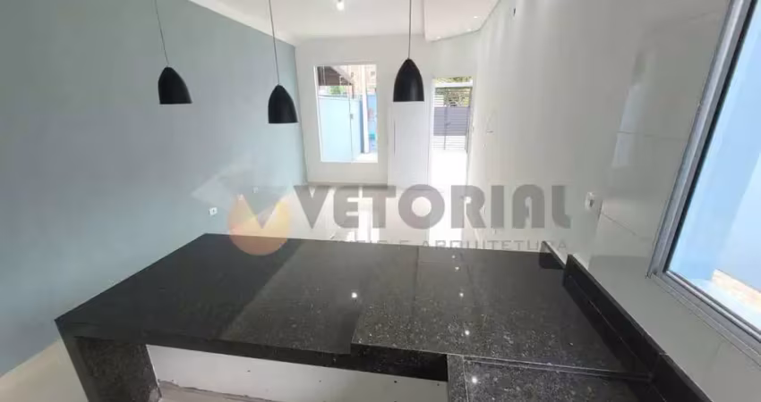 Casa à venda em caraguatatuba, balneário dos golfinhos, com 2 quartos, 63m²