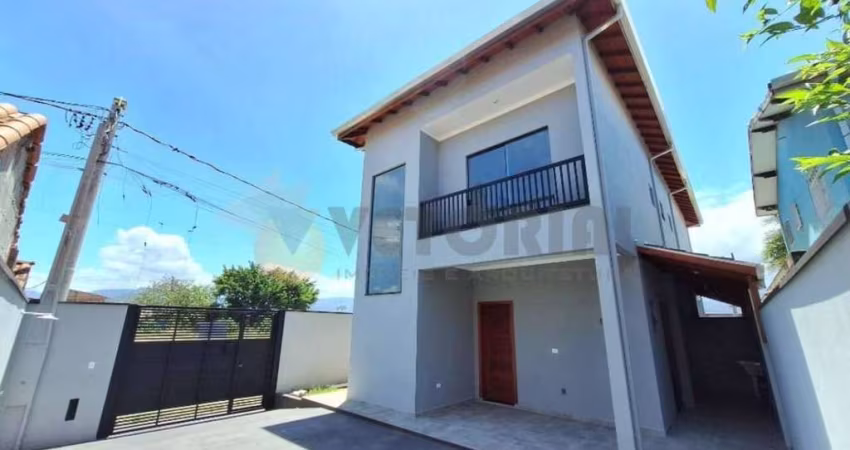 Sobrado à venda em Caraguatatuba, Balneário dos Golfinhos, com 2 quartos, 93m²