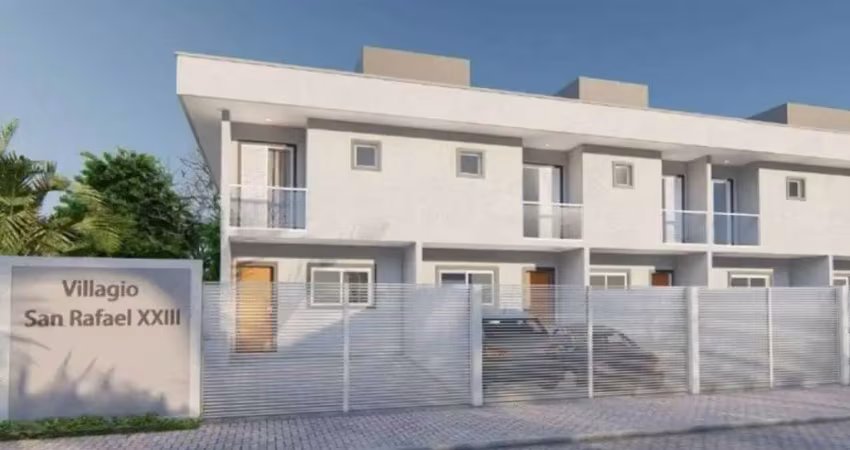 Sobrado à venda em caraguatatuba, massaguaçu, com 2 quartos, 69m²