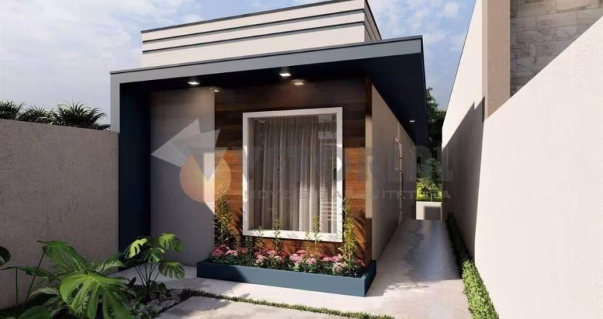 Casa à venda em Caraguatatuba, Tinga, com 2 quartos, 76m²