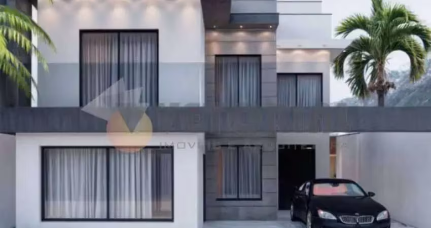 Sobrado à venda em caraguatatuba, pontal de santa marina, com 4 quartos, 280m²