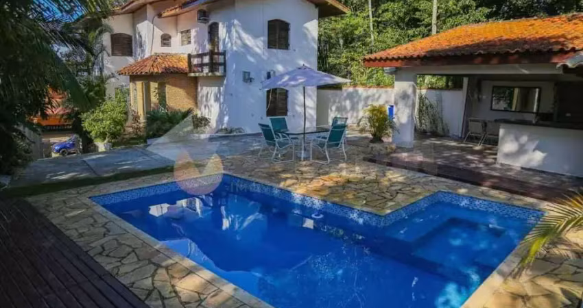 Sobrado à venda em caraguatatuba, massaguaçu, com 4 quartos, 255m²