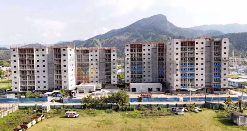 Apartamento à venda em caraguatatuba, indaiá, com 2 quartos, 56m²
