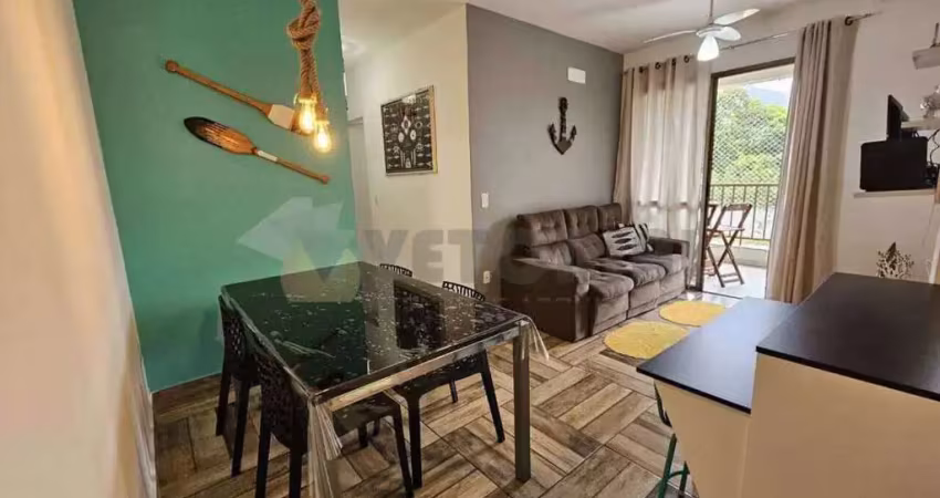 Apartamento à venda em caraguatatuba, martim de sá, com 2 quartos, 61m²