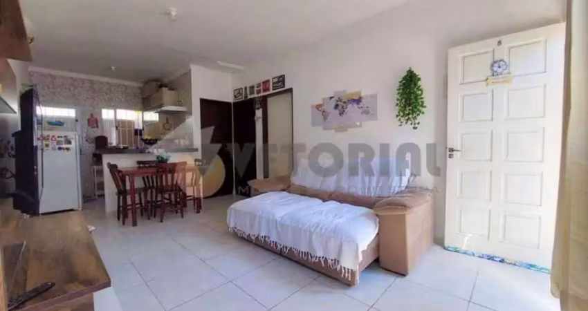 Casa de condomínio à venda em caraguatatuba, pontal de santa marina, com 2 quartos, 65m²