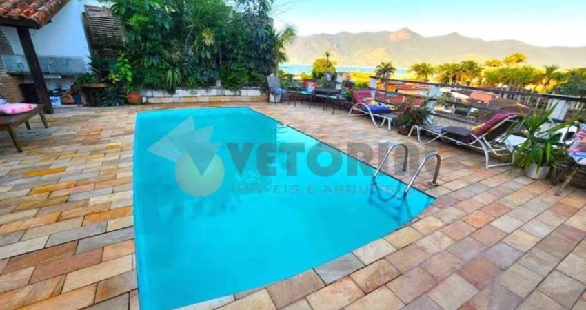 Casa à venda em são sebastião, praia do arrastão, com 6 quartos, 750m²