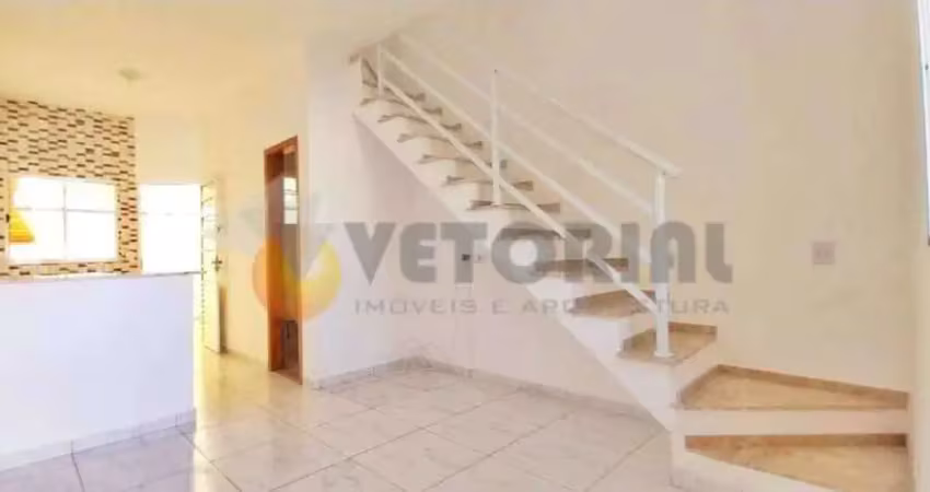 Sobrado em condomínio à venda em caraguatatuba, capricórnio ii, com 2 quartos, 57m²