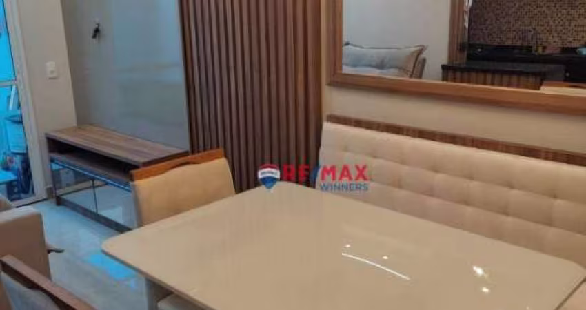 Apartamento com 2 dormitórios, 57 m² - venda por R$ 470.000,00 ou aluguel por R$ 2.900,00/mês - Jardim São Francisco - Santa Bárbara D'Oeste/SP