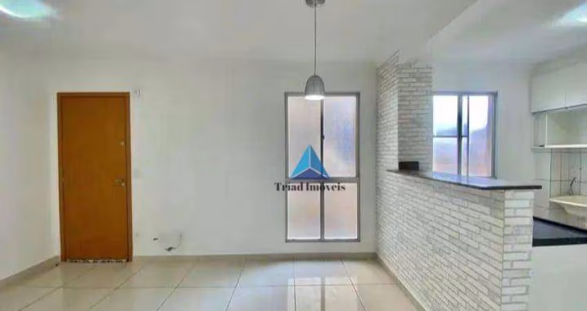 Apartamento com 2 dormitórios à venda, 43 m² por R$ 190.000,00 - Jardim Terramérica III - Americana/SP