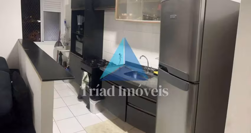 Apartamento com 2 dormitórios à venda, 58 m² por r$ 285.000,00 - lagoa seca - santa bárbara d'oeste/sp