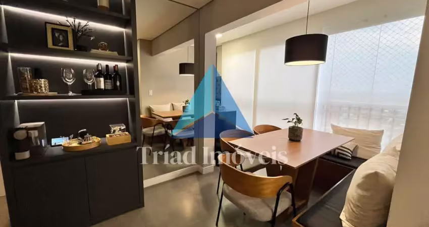 Apartamento com 3 dormitórios à venda, 70 m² por r$ 690.000,00 - vila molon - americana/sp