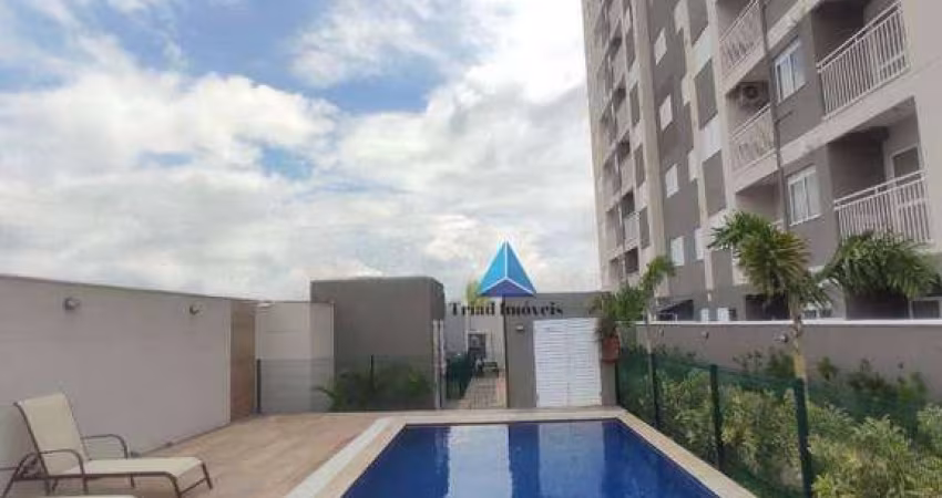 APARTAMENTO À VENDA COM VARANDA, VISTA LIVRE E ÁREA DE LAZER NO JARDIM FIRENZE EM SANTA BÁRBARA D'OESTE - SP